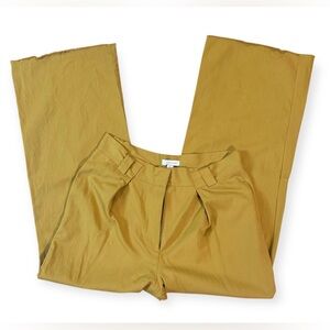 Topshop Highwaisted Flat Front Pleated Trousers